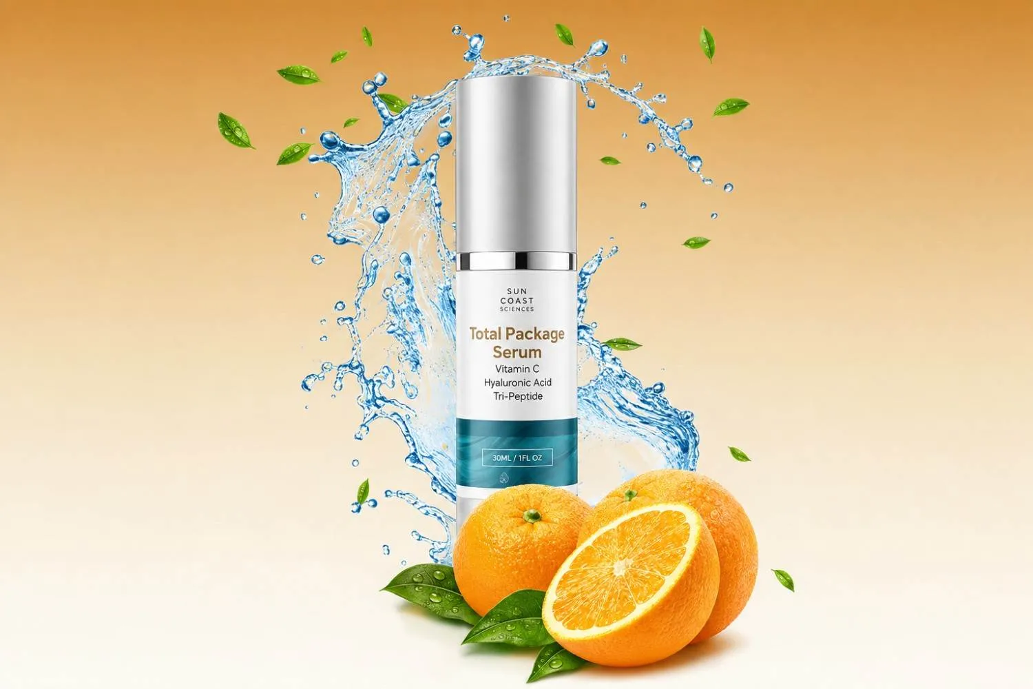 Total Package Serum facial serum daily skincare application