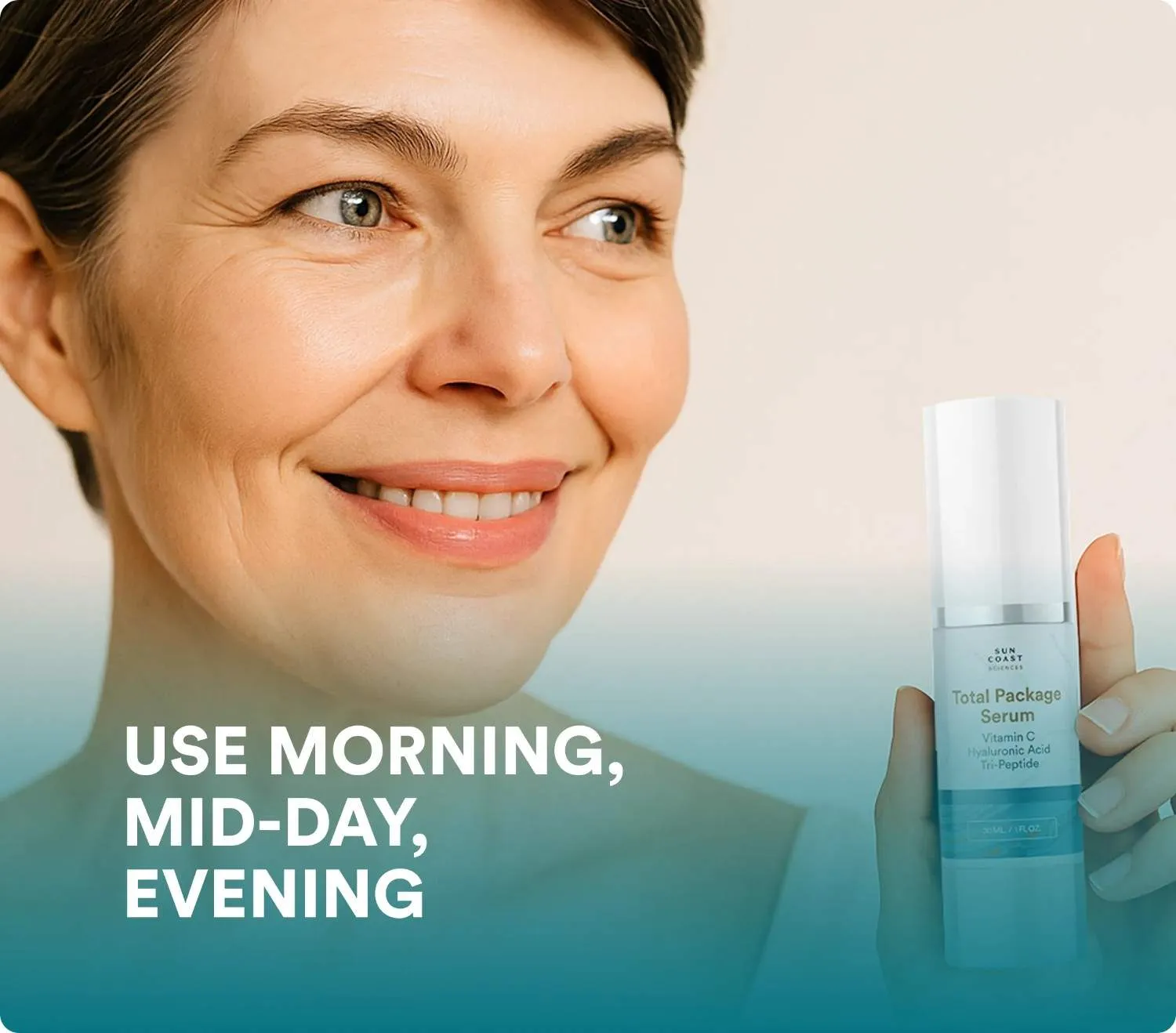 Total Package Serum facial serum for smoother-looking skin